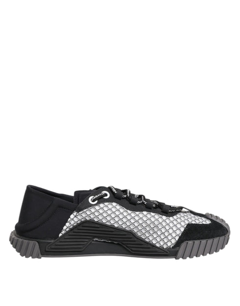 Dolce & Gabbana Multicolor Lace Up Low Top NS1 Sneakers Shoes